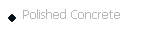 Polished Concrete